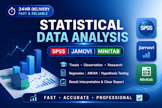 do jamovi,minitab,spsstatistical analysis,data interpretation,thesis,report