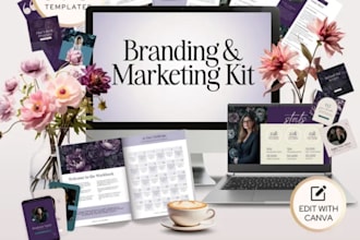 design canva brand kit brand guidelines style guide social media templates