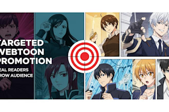 promote your webtoon to targeted audience and real readers