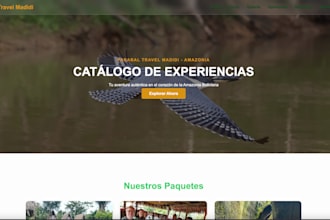 professional tourism website for your travel agency