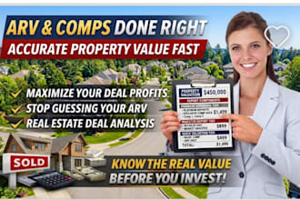 arv comp property evaluated element real estate evaluation property site