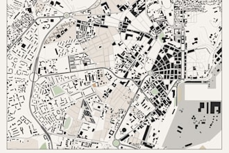 create professional urban analysis maps and site plans