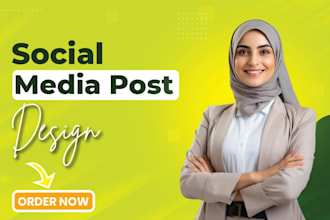create engaging social media post designs for your brand