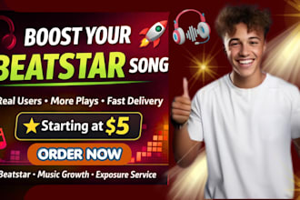 promote your beatstar tracks for more plays and exposure