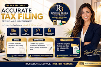file your US tax return, handle late tax filing, and ensure irs compliance