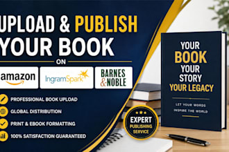 upload and publish your book on barnes and noble press and ingramspark