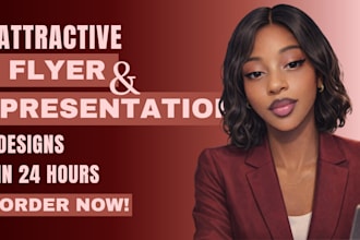 design a custom flyer for your brand