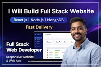 build a full stack web application using react node and mongodb
