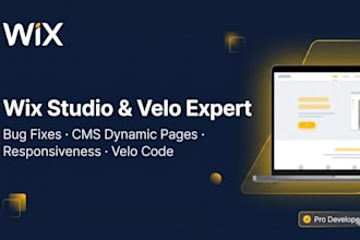 fix wix bugs build responsive wix studio layouts cms dynamic pages wix velo code