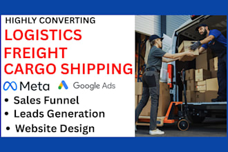 generate logistics leads cargo shipping freight forward leads logistics website