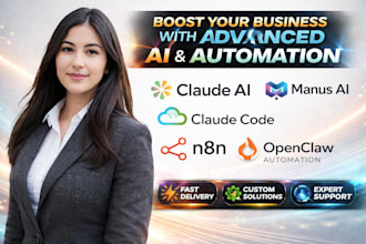 setup claude ai claude code ai agent manus ai openclaw n8n ai automation