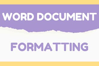 clean and format your word documents for a professional look