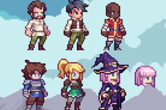 pixel game art illustration pixel art animation tiles set environment pixel map