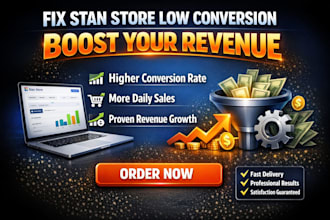 setup and optimize stan store stan store marketing and design for daily sales