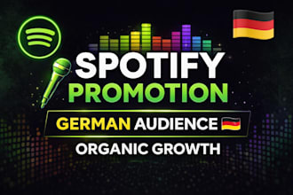 run targeted spotify ads for germany music to gain organic spotify streams