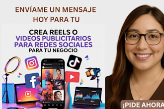 crea reels o videos publicitarios para redes sociales para tu negocio