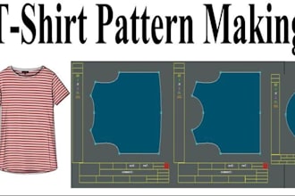 do professional pattern grading for all sizes