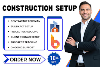 do contractor foreman smartsheet buildxact client portals scheduling automation