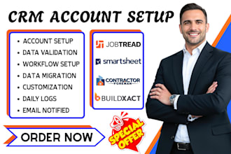 do jobtread smartsheet contractor foreman buildxact project management dashboard