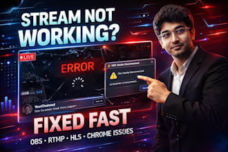 fix hls rtmp obs live streaming issues, and chrome playback errors