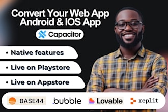do base44 capacitor, base44 app conversion base44 mobile app base44 landing page
