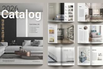 do luxury office furniture home decor product catalog for marketing and sales