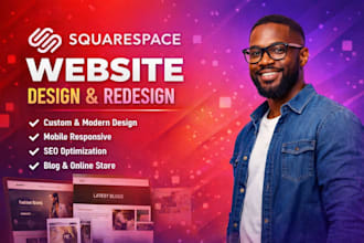 create or redesign your squarespace website