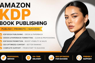 do amazon kdp book publishing kdp book promotion ebook and paperback formatting