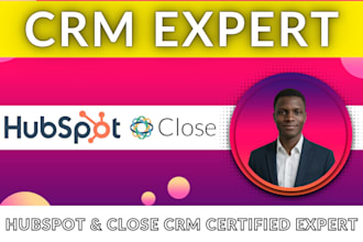 do hubspot and close io crm automation workflow to manage leads and close deals