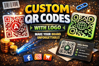 generate custom qr code with logo, qr code generator, barcode, business card