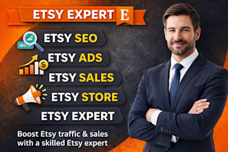 be your etsy va for etsy seo ads traffic and sales growth