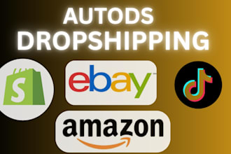 setup autods tiktok shop dropshipping product listing and automation on shopify