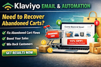setup klavio email marketing klaviyo automation for abandoned cart recovery