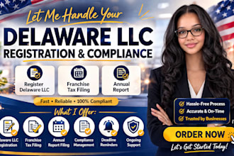register delaware llc franchise tax filing annual report
