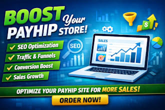fix payhip website optimization SEO traffic boost funnel setup conversion