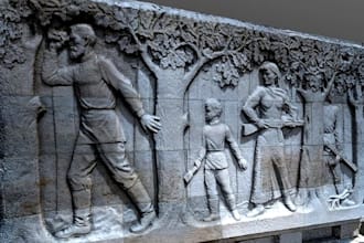 3d bas relief 3d monument 3d mythological model stl file 3d printing medallion