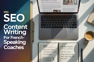 write SEO content for online coaches