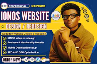 design ionos and godaddy website redesign and ionos website redesign godaddy