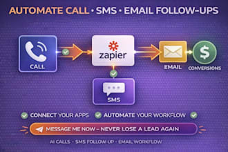 build retell ai SMS email automation twilio workflow webhook follow up system