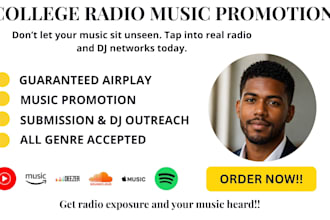 plug your music to 30 brazil campus college radio stations dj for airplay