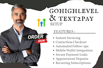 setup gohighlevel text2pay flash sale links flash sale links cart recovery