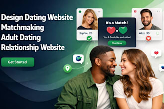 design dating website, matchmaking, adult dating, relationship website