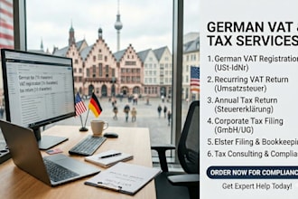 do german tax return, germany vat registration, eori and elster tax filing