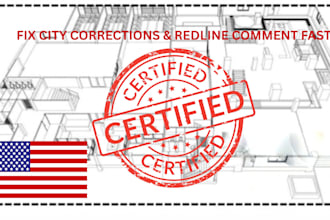 fix city corrections and redline comments fast architecture drawing ohio chicago