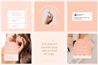 make, aesthetic promo video editing, instagram ads tiktok reels for medspa brand