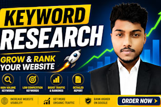 do keyword research using semrush