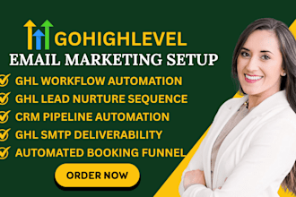 build gohighlevel sales funnel, CRM and lead generation system