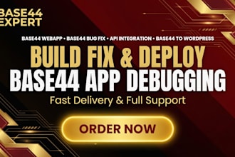base 44 expert base 44 web apps base 44 debugging base 44 mvps replit ai