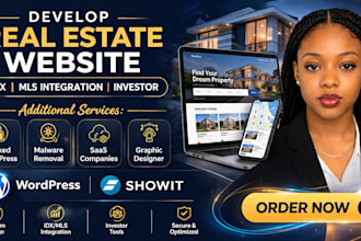 develop real estate website idx mls integration investor