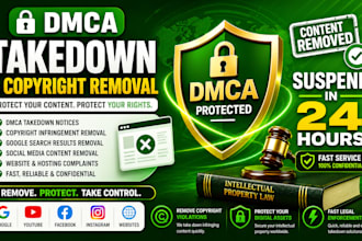 remove takedown defamatory, harassing and infringing content
